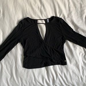 Fabletics long sleeve work out top